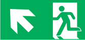 Evakuatsioonipääs üles/vasakule